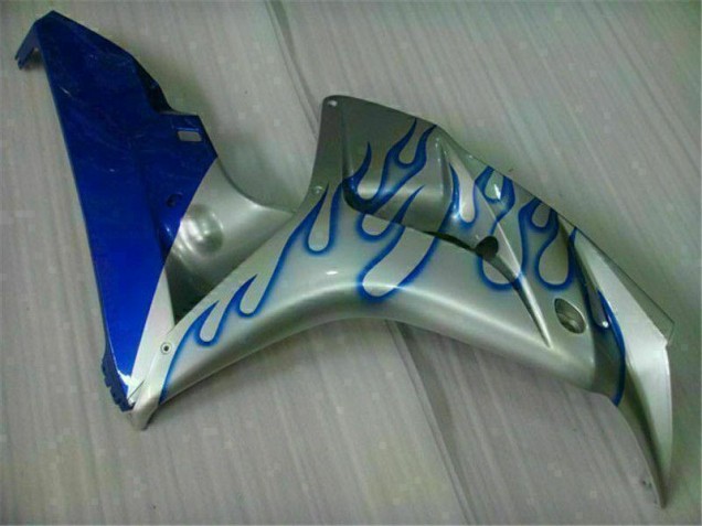 06-07 Blue Flame Silver CBR1000RR Motorcycle Fairings 06-07 Blue Flame Silver CBR1000RR Motorcycle Fairings