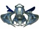 06-07 Blue Flame Silver CBR1000RR Motorcycle Fairings 06-07 Blue Flame Silver CBR1000RR Motorcycle Fairings