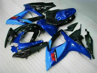 06-07 Blue GSXR 600/750 Aftermarket Motorcycle Fairings
