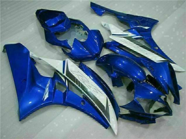 06-07 Blue White YZF R6 Motorcycle Fairing 06-07 Blue White YZF R6 Motorcycle Fairing