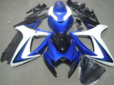 06-07 Blue White ZX10R Motorcycle Fairings