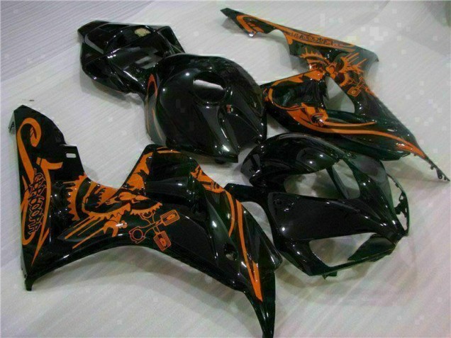 06-07 Brown Black CBR1000RR Motorcycle Fairings
