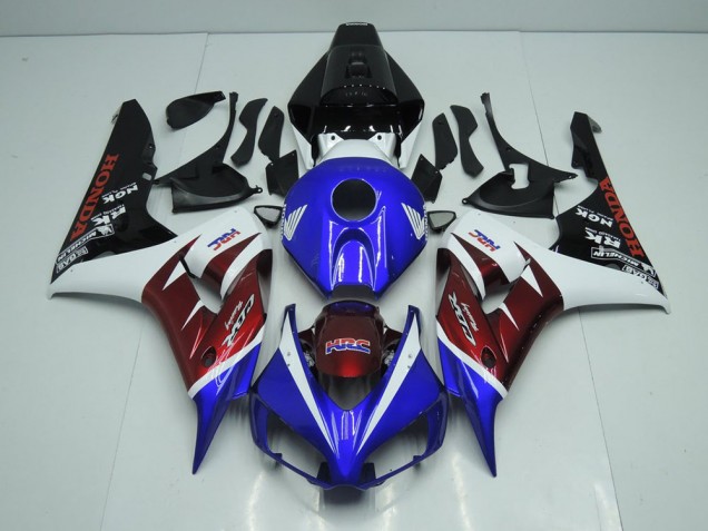 06-07 Burgandy and Blue CBR1000RR Motorcycle Fairings 06-07 Burgandy and Blue CBR1000RR Motorcycle Fairings