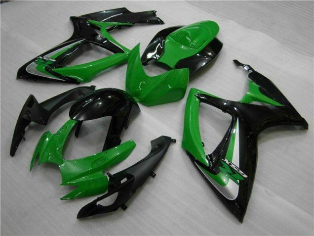 06-07 Green GSXR 600/750 Motorcycle Fairings 06-07 Green GSXR 600/750 Motorcycle Fairings