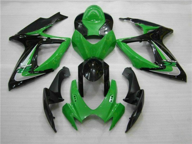 06-07 Green GSXR 600/750 Motorcycle Fairings 06-07 Green GSXR 600/750 Motorcycle Fairings