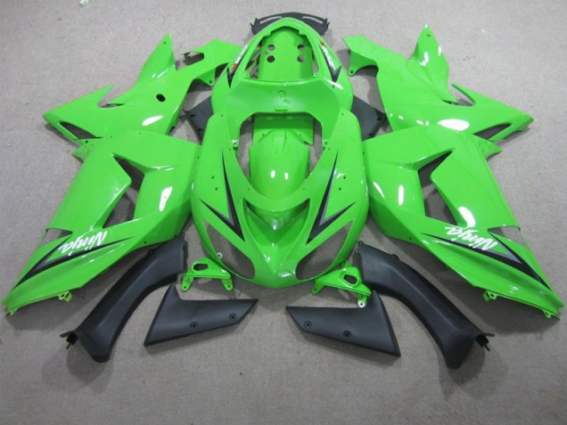 06-07 Green Ninja ZX10R Motorcycle Fairings 06-07 Green Ninja ZX10R Motorcycle Fairings