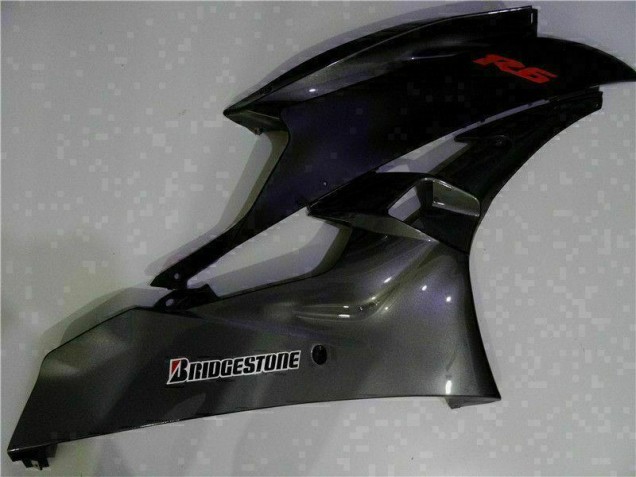 06-07 Grey Black YZF R6 Motorcycle Fairing 06-07 Grey Black YZF R6 Motorcycle Fairing
