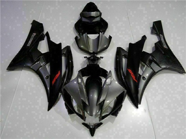 06-07 Grey Black YZF R6 Motorcycle Fairing 06-07 Grey Black YZF R6 Motorcycle Fairing