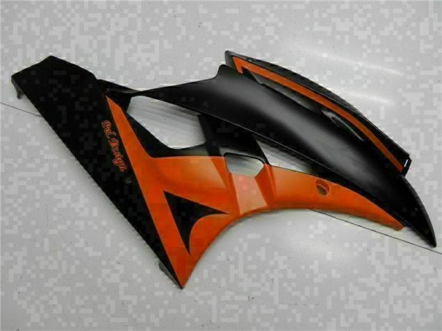 06-07 Orange Black YZF R6 Motorcycle Fairings 06-07 Orange Black YZF R6 Motorcycle Fairings