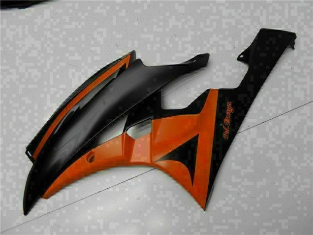 06-07 Orange Black YZF R6 Motorcycle Fairings 06-07 Orange Black YZF R6 Motorcycle Fairings