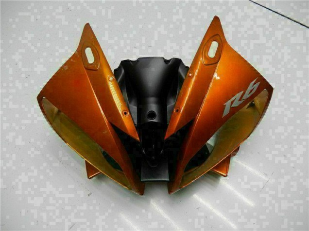 06-07 Orange YZF R6 Motorcycle Fairings
