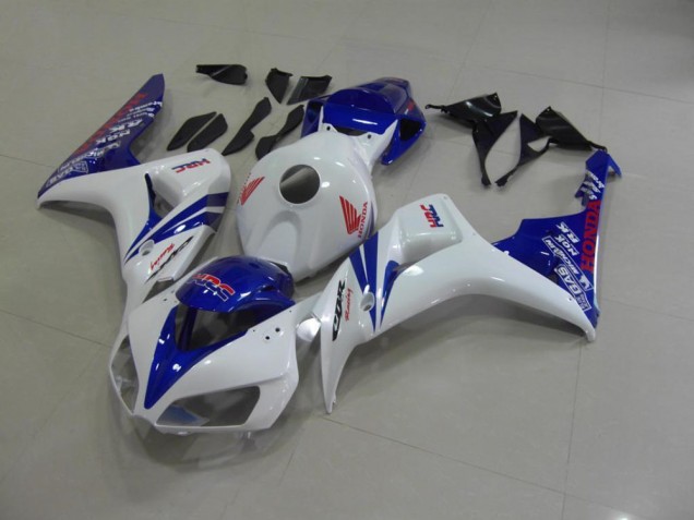 06-07 Pearl White Blue CBR1000RR Motorcycle Fairings