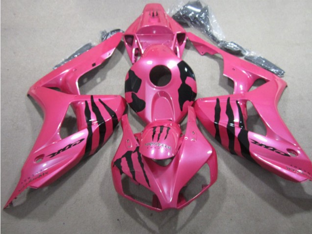 06-07 Pink Black Monster CBR1000RR Motorcycle Fairings