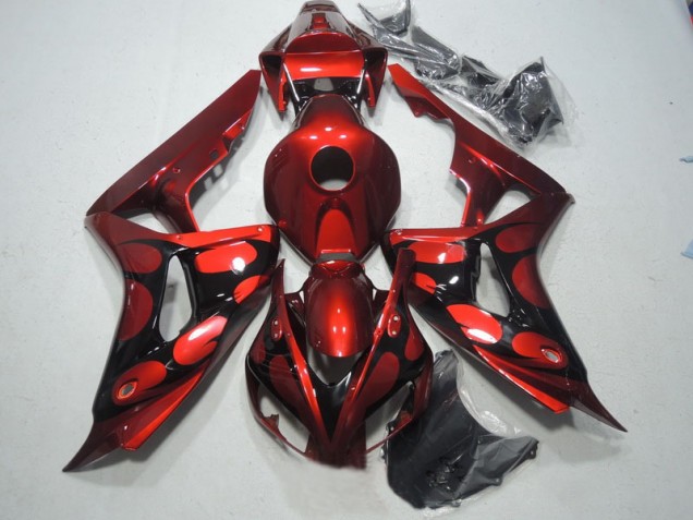 06-07 Red Black CBR1000RR Motorcycle Fairings 06-07 Red Black CBR1000RR Motorcycle Fairings