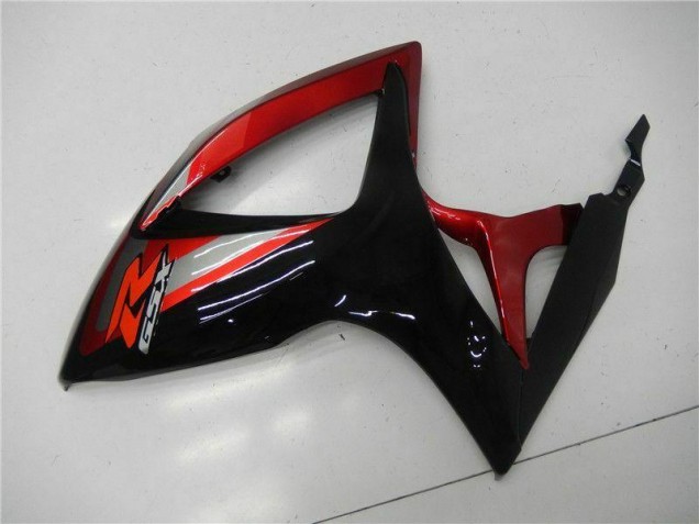 06-07 Red Black GSXR 600/750 Motorcycle Fairings 06-07 Red Black GSXR 600/750 Motorcycle Fairings