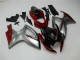 06-07 Red Silver GSXR 600/750 Motorcycle Fairings 06-07 Red Silver GSXR 600/750 Motorcycle Fairings