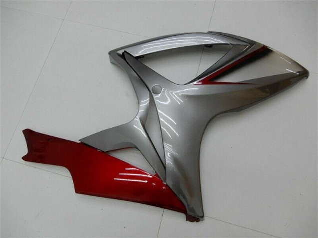 06-07 Red Silver GSXR 600/750 Motorcycle Fairings 06-07 Red Silver GSXR 600/750 Motorcycle Fairings