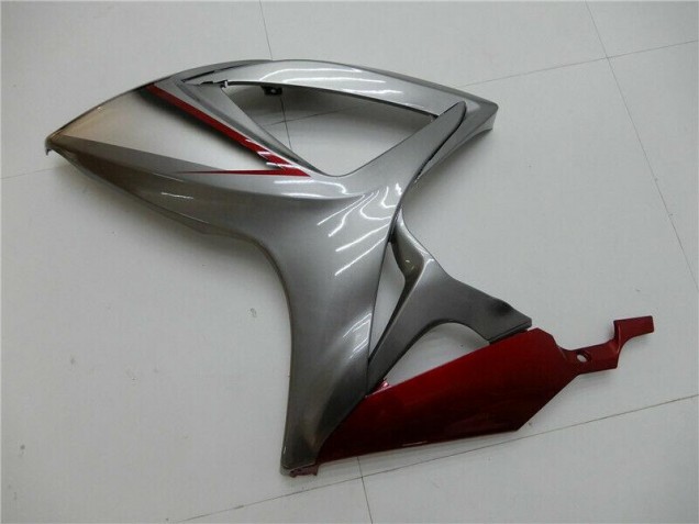 06-07 Red Silver GSXR 600/750 Motorcycle Fairings 06-07 Red Silver GSXR 600/750 Motorcycle Fairings