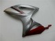 06-07 Red Silver GSXR 600/750 Motorcycle Fairings 06-07 Red Silver GSXR 600/750 Motorcycle Fairings
