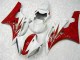 06-07 Red White YZF R6 Motorcycle Bodywork