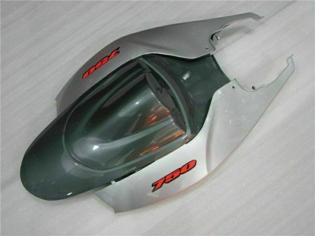 06-07 Silver Black GSXR 600/750 Motorcycle Fairings 06-07 Silver Black GSXR 600/750 Motorcycle Fairings