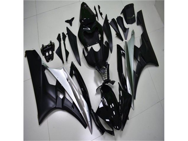 06-07 Silver Black YZF R6 Full Motorcycle Fairing Kits