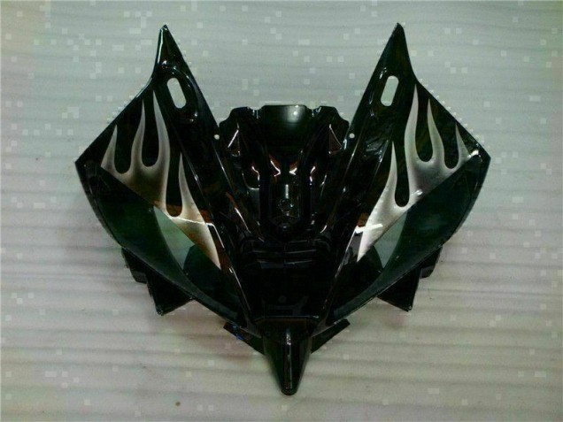 06-07 Silver Flame Black YZF R6 Motorcycle Fairings
