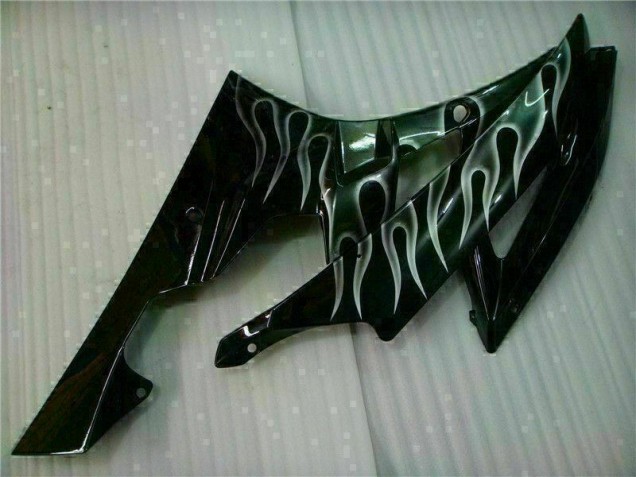 06-07 Silver Flame Black YZF R6 Motorcycle Fairings