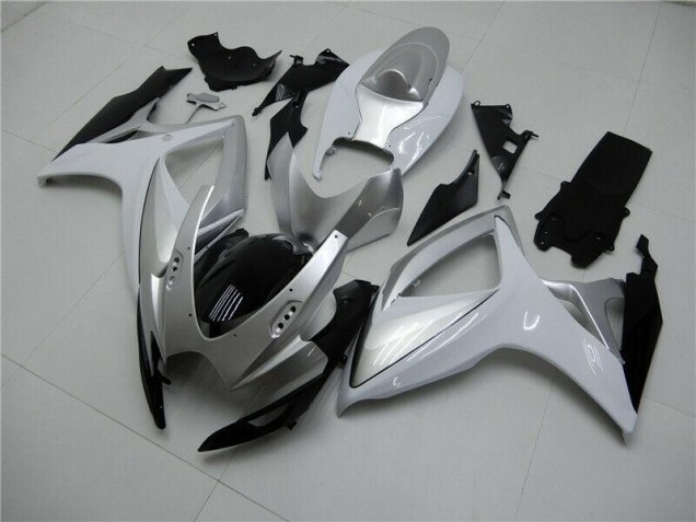 06-07 Silver GSXR 600/750 Motorcycle Fairing