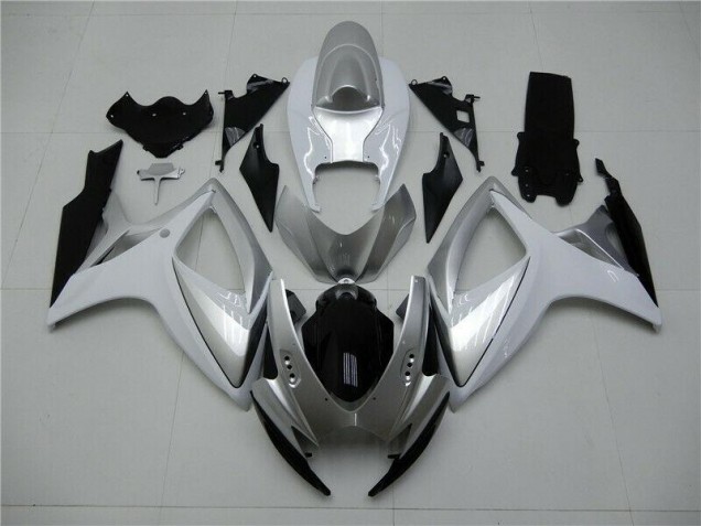 06-07 Silver GSXR 600/750 Motorcycle Fairing