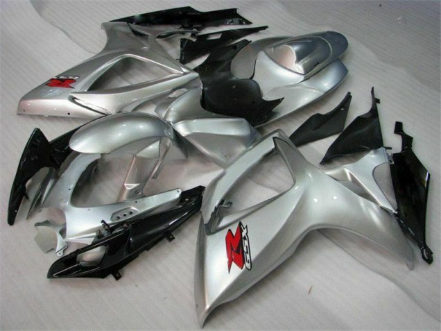 06-07 Silver GSXR 600/750 Motorcycle Fairings 06-07 Silver GSXR 600/750 Motorcycle Fairings