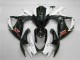 06-07 White Black GSXR 600/750 Motorcycle Fairing 06-07 White Black GSXR 600/750 Motorcycle Fairing