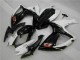 06-07 White Black GSXR 600/750 Motorcycle Fairings 06-07 White Black GSXR 600/750 Motorcycle Fairings