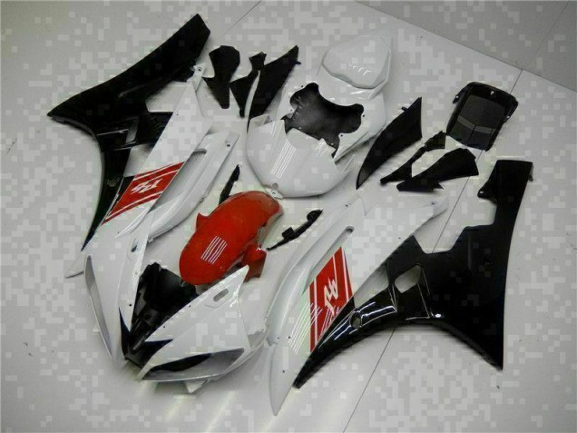 06-07 White Black YZF R6 Motorcycle Bodywork 06-07 White Black YZF R6 Motorcycle Bodywork