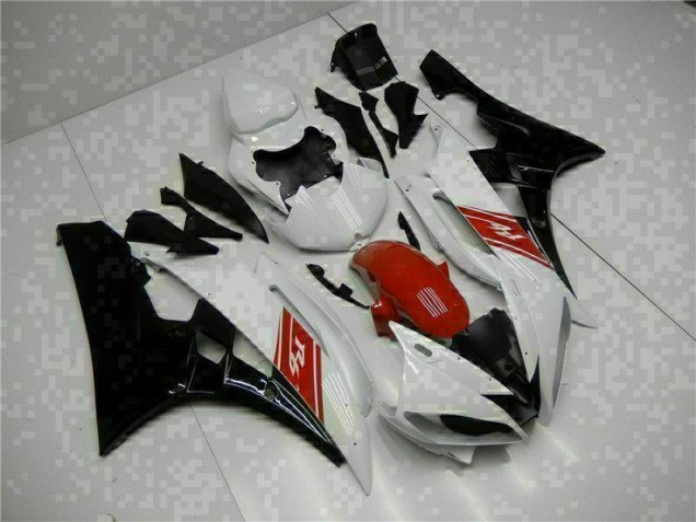 06-07 White Black YZF R6 Motorcycle Bodywork 06-07 White Black YZF R6 Motorcycle Bodywork