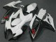 06-07 White GSXR 600/750 Motorcycle Fairings 06-07 White GSXR 600/750 Motorcycle Fairings