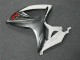 06-07 White GSXR 600/750 Motorcycle Fairings 06-07 White GSXR 600/750 Motorcycle Fairings