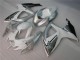 06-07 White Silver GSXR 600/750 Motorcycle Fairing 06-07 White Silver GSXR 600/750 Motorcycle Fairing