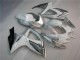 06-07 White Silver GSXR 600/750 Motorcycle Fairing 06-07 White Silver GSXR 600/750 Motorcycle Fairing