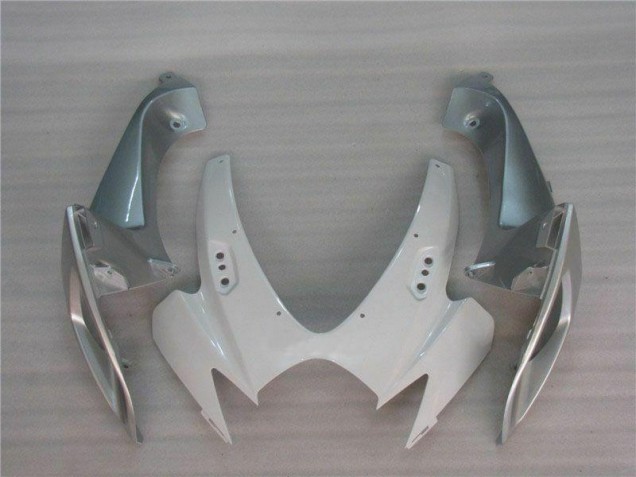 06-07 White Silver GSXR 600/750 Motorcycle Fairing 06-07 White Silver GSXR 600/750 Motorcycle Fairing