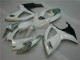 06-07 White Silver GSXR 600/750 Motorcycle Fairings 06-07 White Silver GSXR 600/750 Motorcycle Fairings