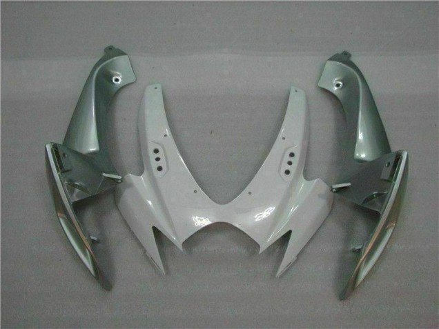 06-07 White Silver GSXR 600/750 Motorcycle Fairings 06-07 White Silver GSXR 600/750 Motorcycle Fairings