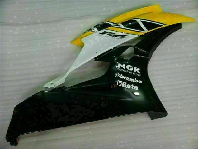 06-07 Yellow Black YZF R6 Motorcycle Fairing 06-07 Yellow Black YZF R6 Motorcycle Fairing