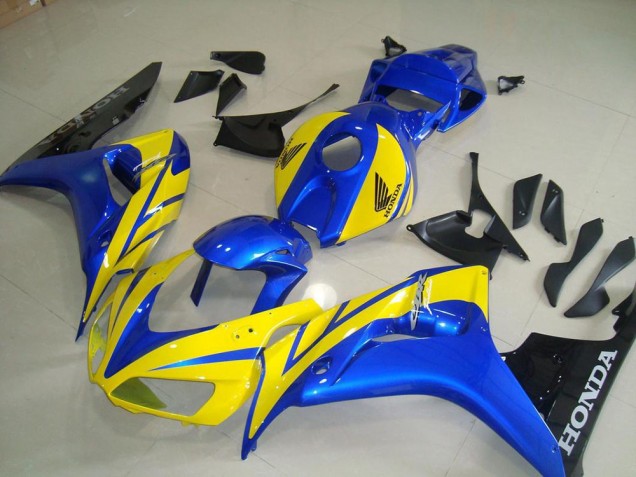 06-07 Yellow Blue Black CBR1000RR Motorcycle Fairings 06-07 Yellow Blue Black CBR1000RR Motorcycle Fairings