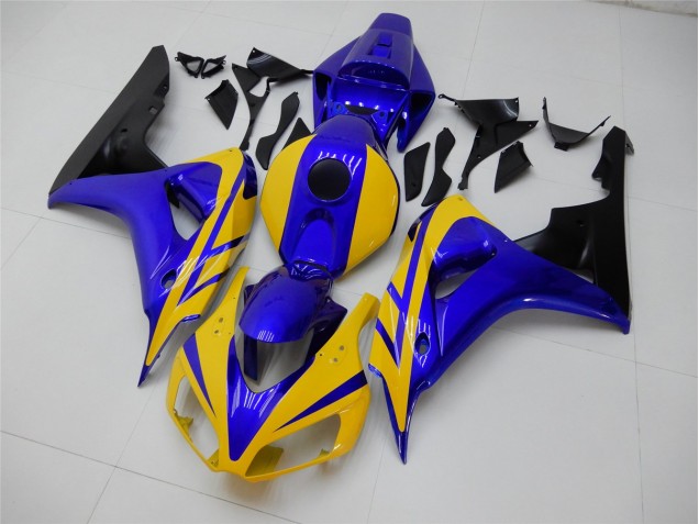 06-07 Yellow Blue CBR1000RR Motorcycle Fairings