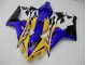 06-07 Yellow Blue CBR1000RR Motorcycle Fairings