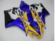06-07 Yellow Blue CBR1000RR Motorcycle Fairings