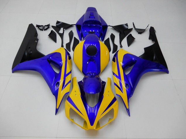 06-07 Yellow Blue CBR1000RR Motorcycle Fairings