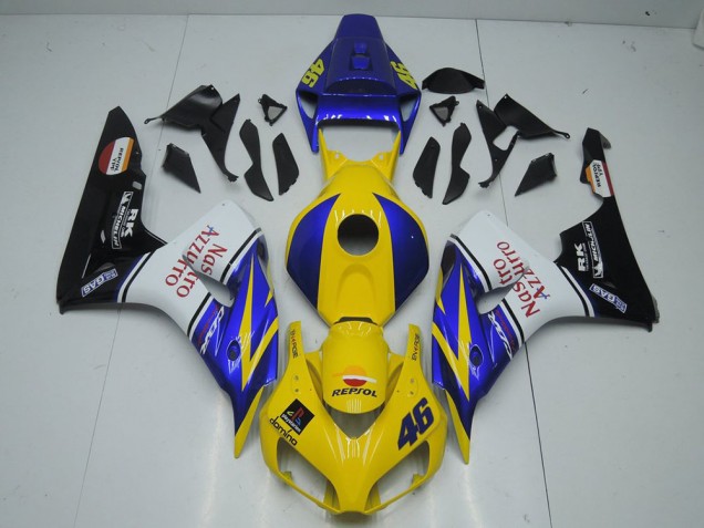 06-07 Yellow Nastro CBR1000RR Motorcycle Fairings 06-07 Yellow Nastro CBR1000RR Motorcycle Fairings
