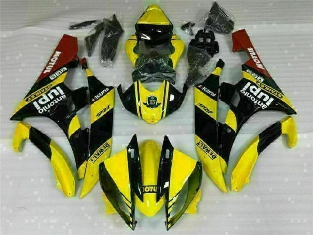 06-07 Yellow YZF R6 Motorcycle Fairings 06-07 Yellow YZF R6 Motorcycle Fairings